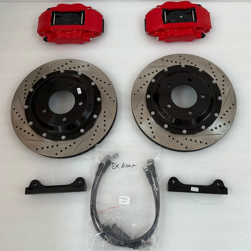 Jekit Car 4 Pot 7600 Brake Kit 300x24 Rotor for CIVIC Rim 16