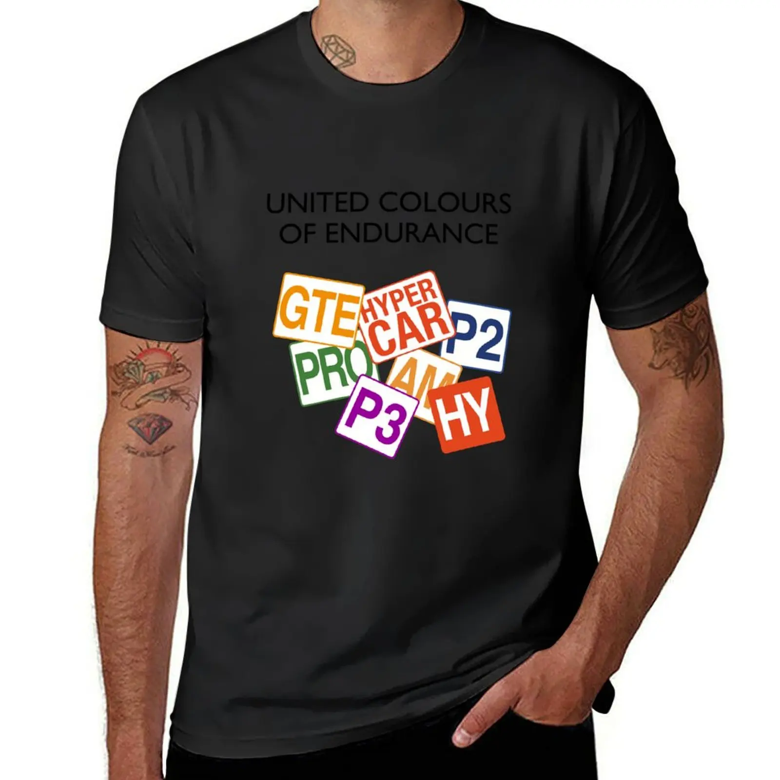 

United Colours of Endurance Racing - Hypercar T-Shirt tops sublime mens t shirt