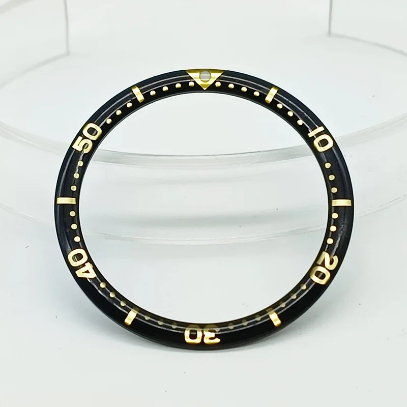 38mm Resin Watch Bezel Insert for Diver Watch Case, 38x31.5mm Bezel Ring Parts
