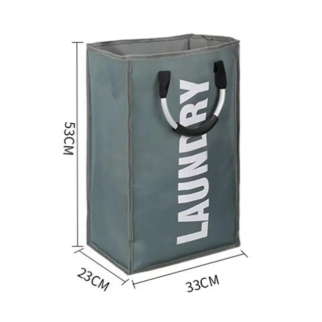 Mosodai Kosár Összecsukható Vízálló Nagy Kapacitású Oxfordi Kendő Háztartási Mosoda Tároló Táska Otthoni Szervezetek Szervezőinek - Image 6