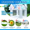 White Bounce Houses Children's Castles Inflatable Halloween Outdoor Decorations Inflatable Mini Jumping Castle Party Carnival 6