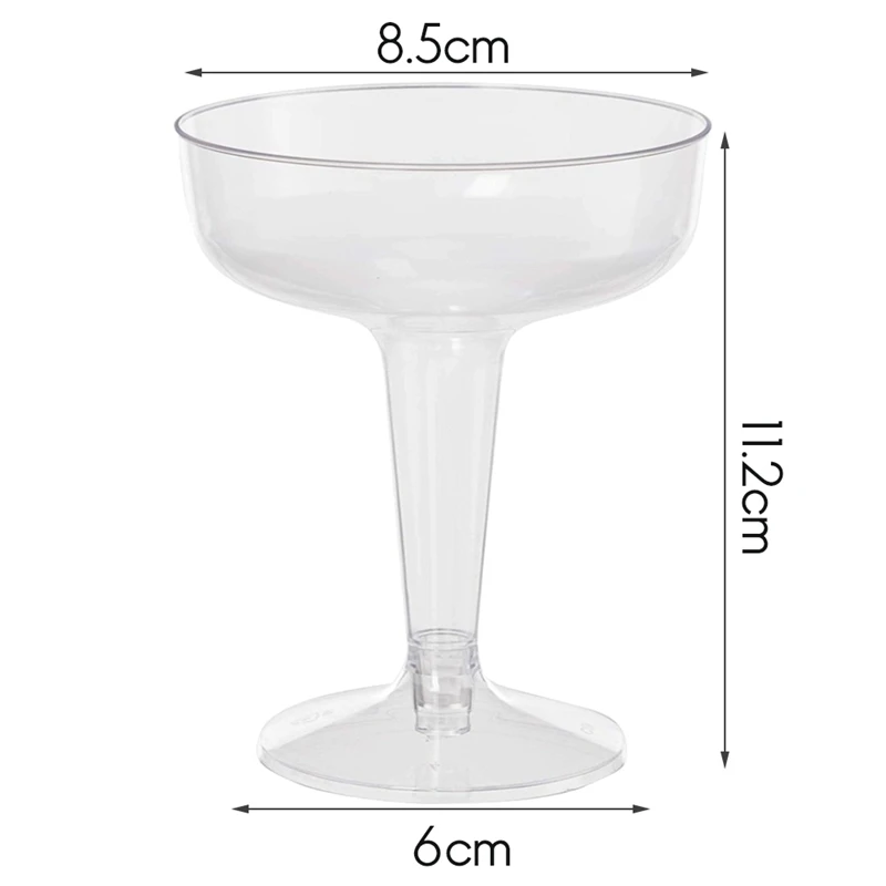 Plastic Champagne Flutes New Plastic Champagne Flutes Disposable-20Pcs Clear Plastic Champagne Glasses For Parties Clear Cup Plastic Cups