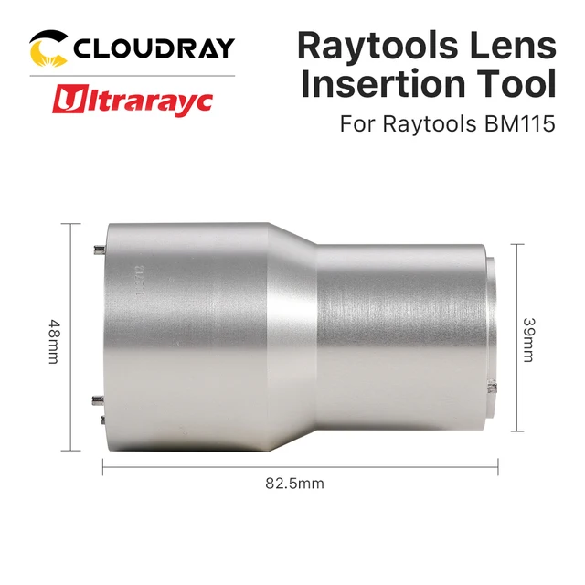 Ultrarayc Raytools Lens Insertion Tool for Focusing and Collimating Lens  on BT210S BT240S BM111 BM110 BM109 Laser Cutting head 5