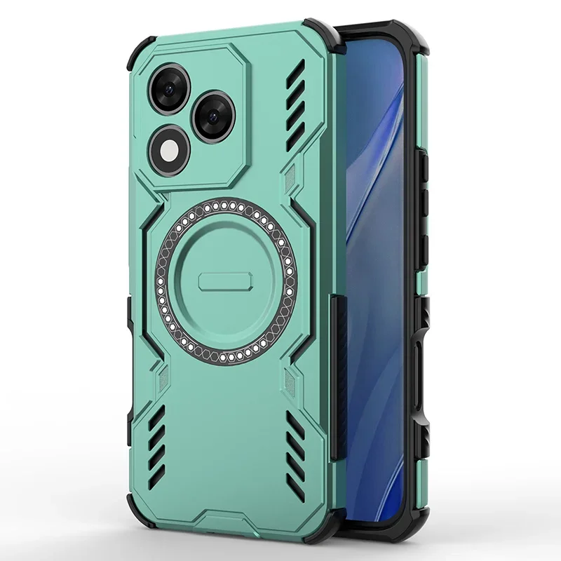 Enhanced Lens Protection Heat Dissipation Case with Magnetic Wireless Charging Shell Cover