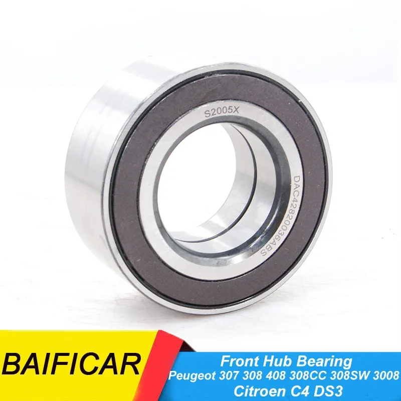 Baificar 1 Piece Front Hub Bearing 335084 For Peugeot 307 308 408 308CC 308SW 3008 Citroen C4 DS3