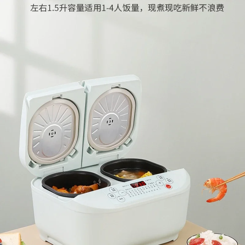 

220V Household Multi-function Dual-drain Dual-control Smart Rice Cooker Riz Electric Multicooker Appliances Home Coocker Cookers