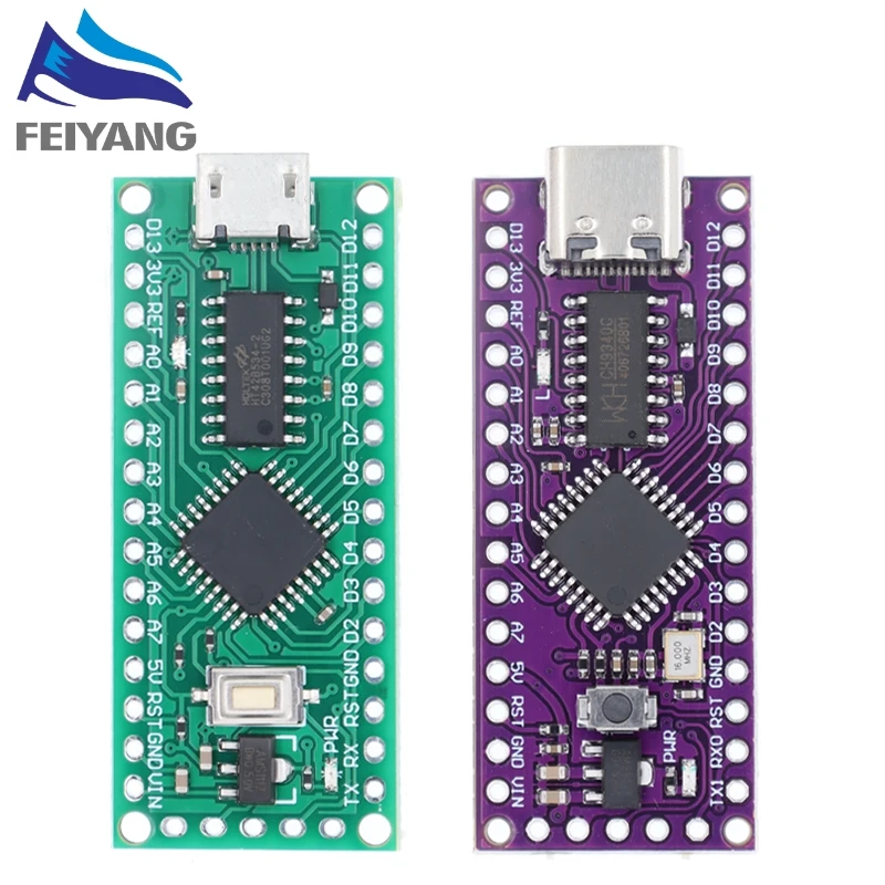 LGT8F328P-LQFP32 minievb TYPE-C micro usb kompatibel mit atmega328 nano v 3,0 lgt8f328p ch340c/HT42B534-1 sop16 für arduino – Detail 1