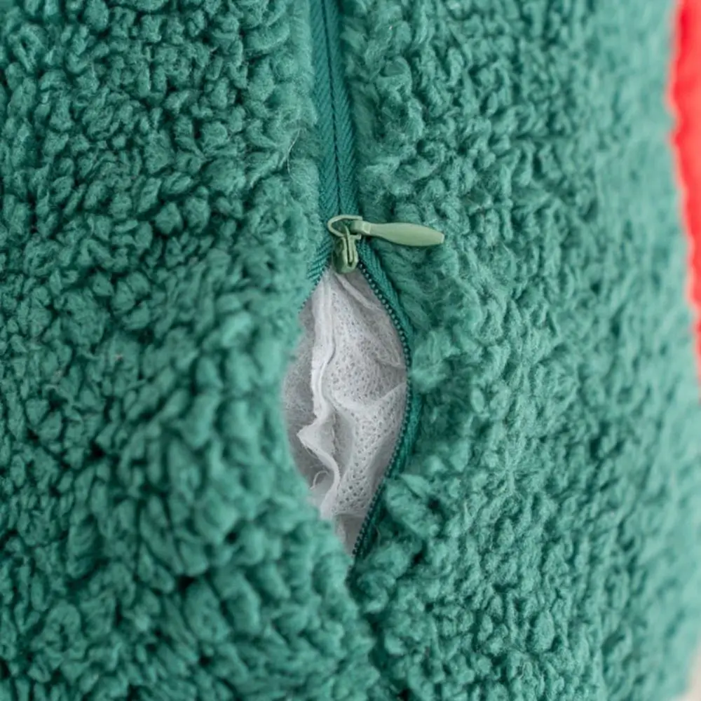 Home Decor Plush Christmas Pillowcase Square Soft Throw Pillowcover 45CM Santa Claus Cushion Cover Sofa/Bed