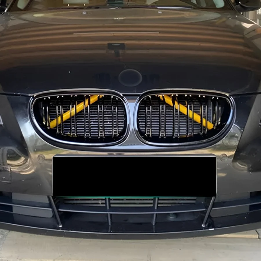 Sleek Front Grille Trim Strips