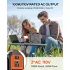 Solar Generator, Portable Solar Power Station, Equipped with 40W Solar Panels 3