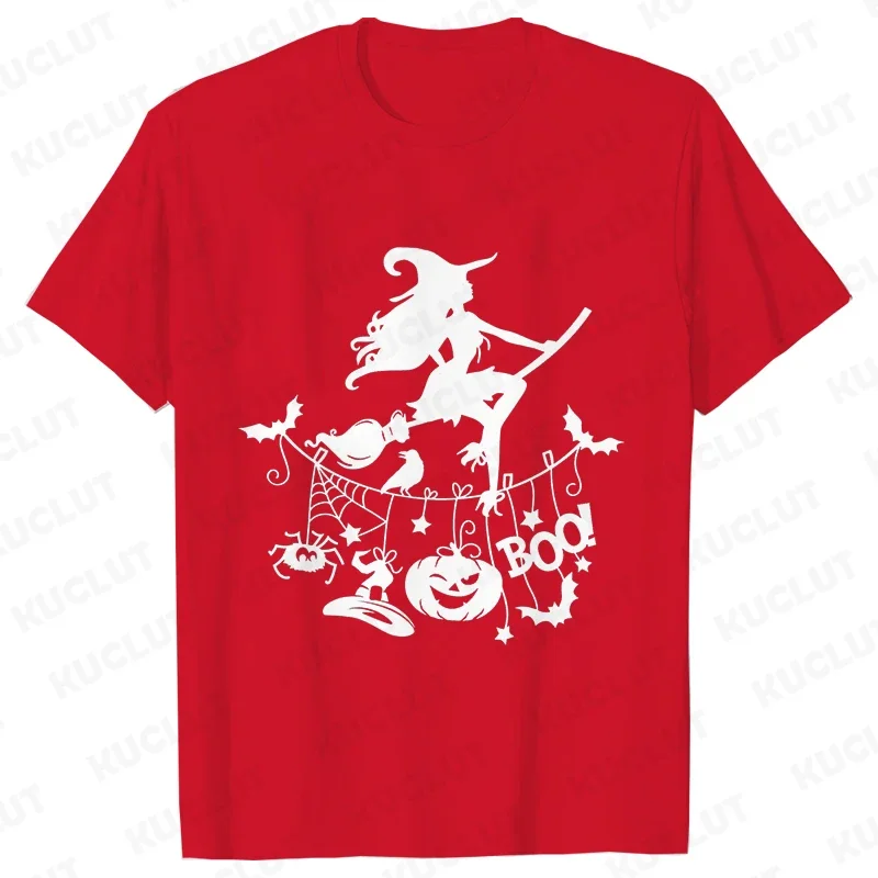 Camiseta Informal De Halloween Para Mujer – Estampado Festivo, Ideal Para Fiestas