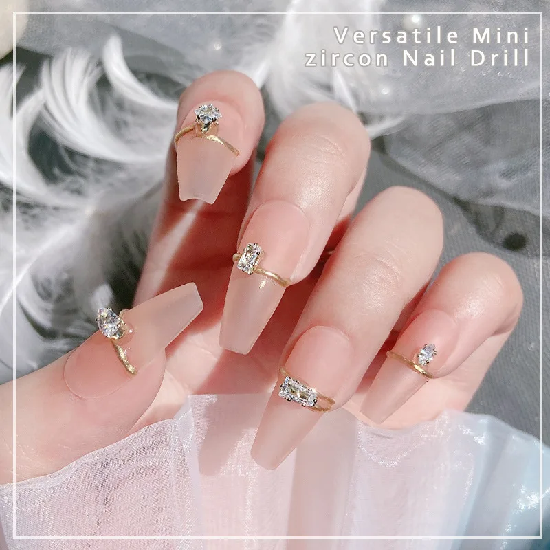 Luxury 3D Gold Bear Nail Decoration Set With Zircon Crystals And Rhinestone  Charms From Sophine07, $31.52