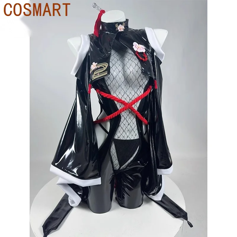 

Кимоно для косплея из игры «богиня победы Сакура», японский женский кожаный комбинезон ниндзя, пикантная Униформа на Хэллоуин, костюм из аниме