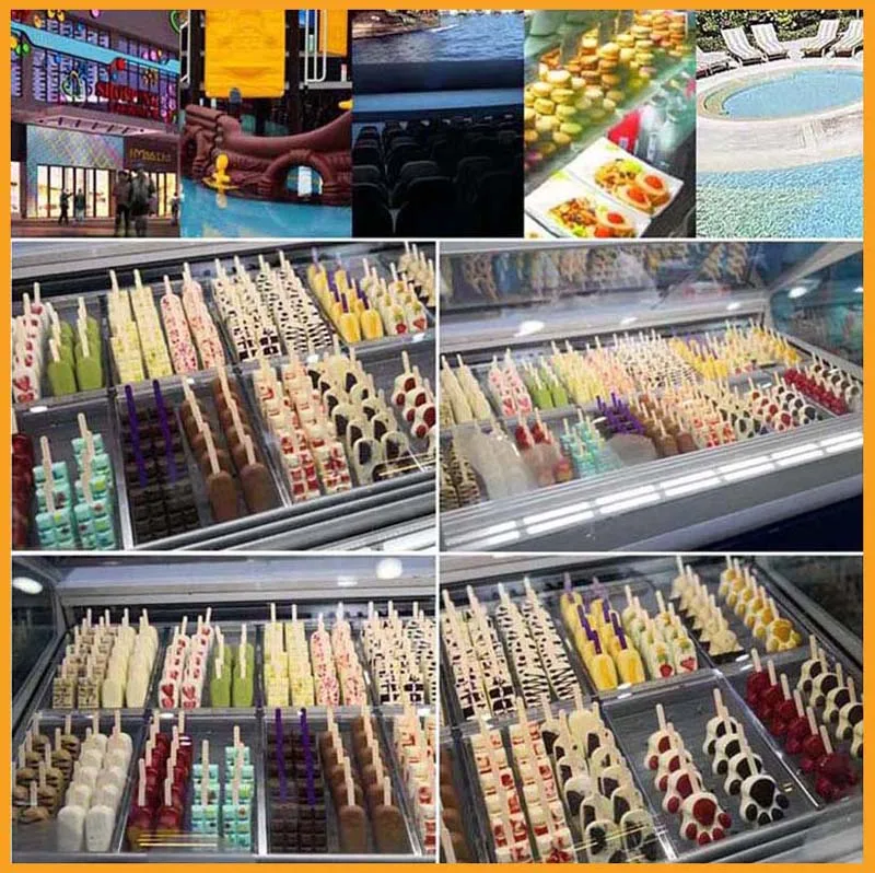 Description Picture 3 of itemPBOBP Commercial Fast Refrigerating Ice Cream Machine Integrated Manual Fruit Yogurt Popsicle Popsicle Machine