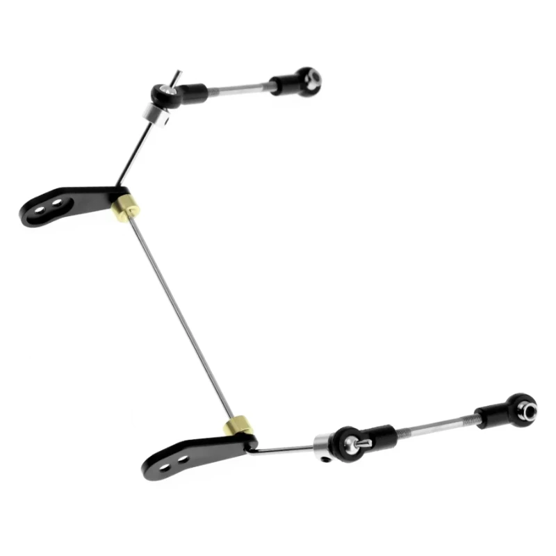 Rear Anti-Sway Bar Stabilizer Set for Tamiya BBX BB01 BB-01 1/10 RC Car Upgrade Parts Accessories