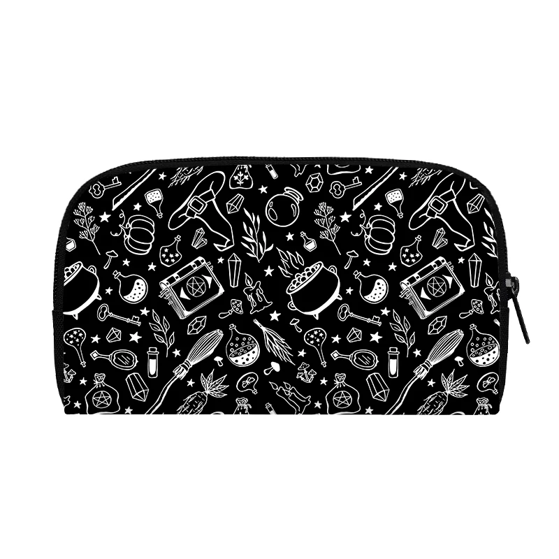 Witchy Woman Wallet Witch Moon Star Cat Purse Magical Witchcraft Wicca Money Coin Bag Credit Card Phone Holder Women Long Wallet 2