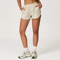 Yoga Sports Shorts Outdoor Cycling Running Fitness Shorts Women High Waist Breathable Workout Athletic Shorts Female Yoga Shorts