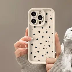 Colorful Love Heart Silicone Shockproof Case for Motorola Edge 50 Fusion (S11032)
