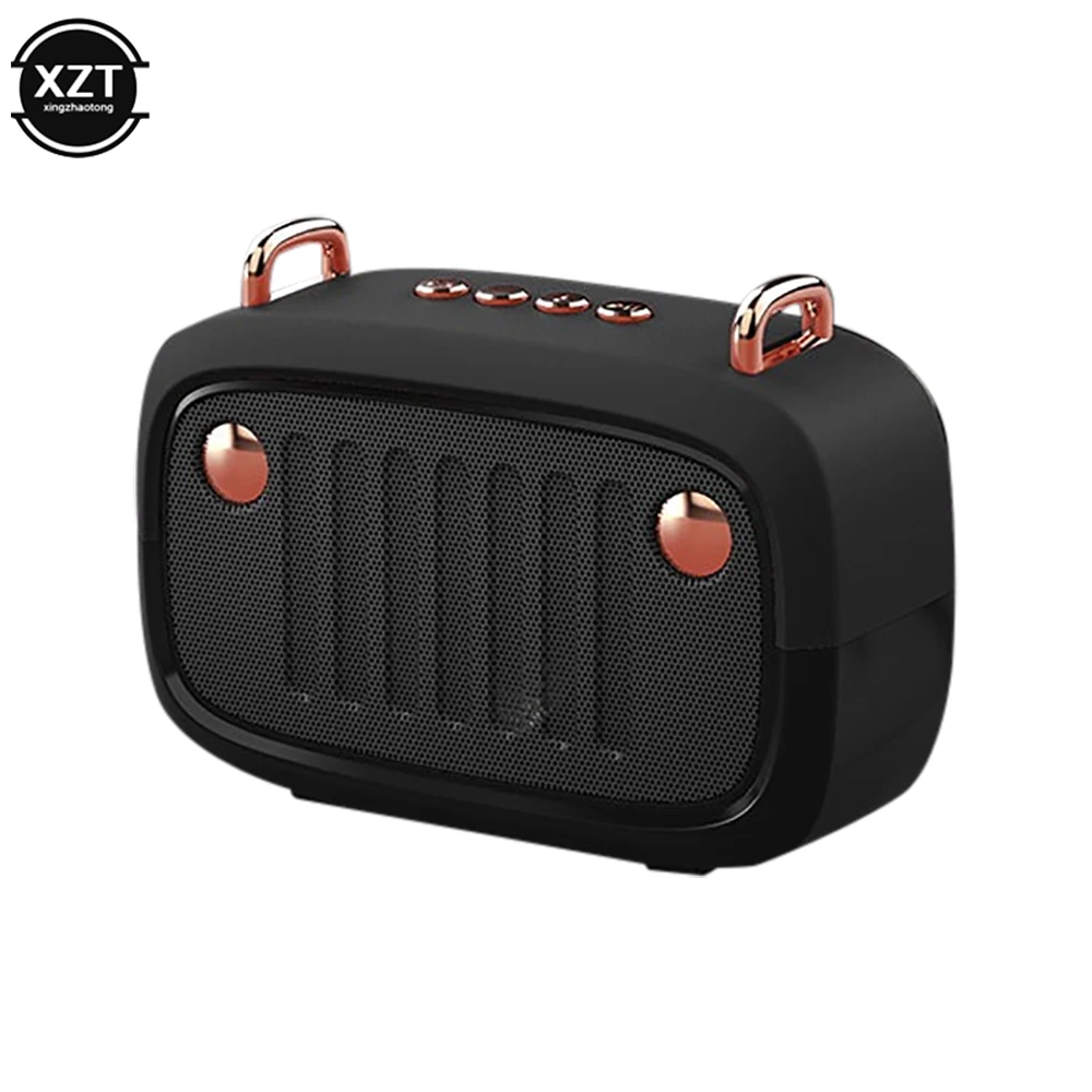 

BS32D Wireless Mini Bluetooth Speaker Subwoofer Outdoor Portable HD Sound Speaker FM Radio Support TF Cards U Disk