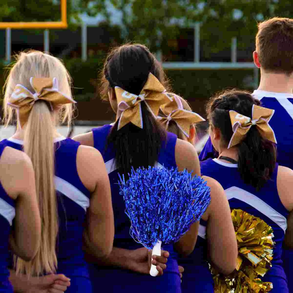 14 Pcs Cheerleading Flower Ball Props Ball-Flower Decoration Colorful Dance Sports Meet Basketball Cheering