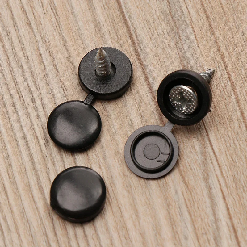 Screw Decorative Cover Screw Decorative Cover Cross Screw Nail Cap Folding Buckle For Car Furniture Decorative Nuts Cover Bolts Hardware Auto Part