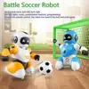 Remote Control Robot RC Smart Football Battle Parent-Child Electric Educational Toys for Boys Children Halloween Christmas Gifts 3