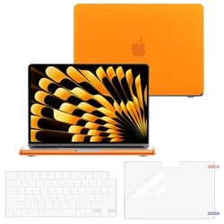 Premium Laptop Case for MacBook Air and Pro - 2026 Edition (Orange)