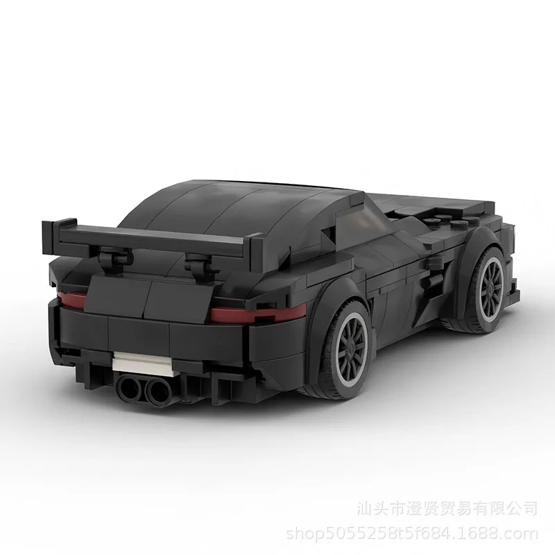 大ブレ注意　リミナルオートスコピー Moc New Black Benz 300 SL City Car Speed Champion Classic