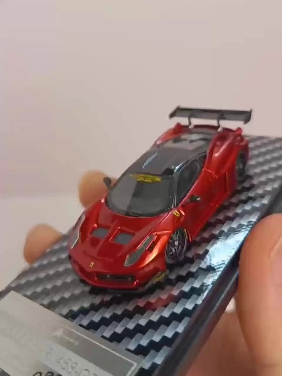 QIDIAN 1:64 458-GT Resin Diecast Model Car