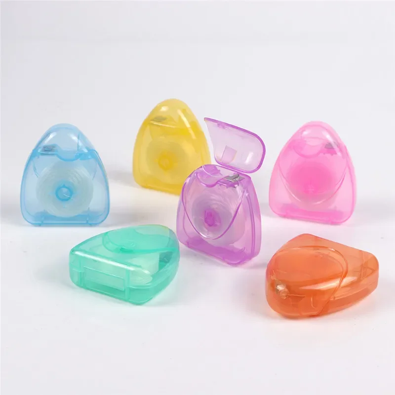 Dental Flosser Interdental Brush Teeth Stick Toothpicks Floss Pick Oral Hygiene 50M Micro Wax Peppermint flavor dental floss stick toothpick brush dental floss sticks dental floss