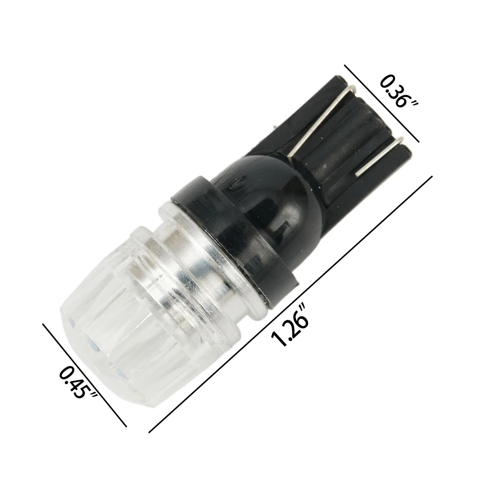 

T10 LED Light Bulbs 10pcs Dome High Power Indicator LED License plate Map Parts Dashboard Accessory New Practical