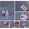 5PCS 3ml-120ml Plastic Squeezable Needle Bottles Eye Liquid Dropper Sample Drop Can Be Glue Ink Applicator Refillable Containers 2