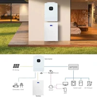 Système solaire hybride domestique 5kw 10kw, 6kw 8kw 20kw 30kw, Kit complet de système d'énergie solaire, batterie de stockage d'énergie solaire, vente en gros 2