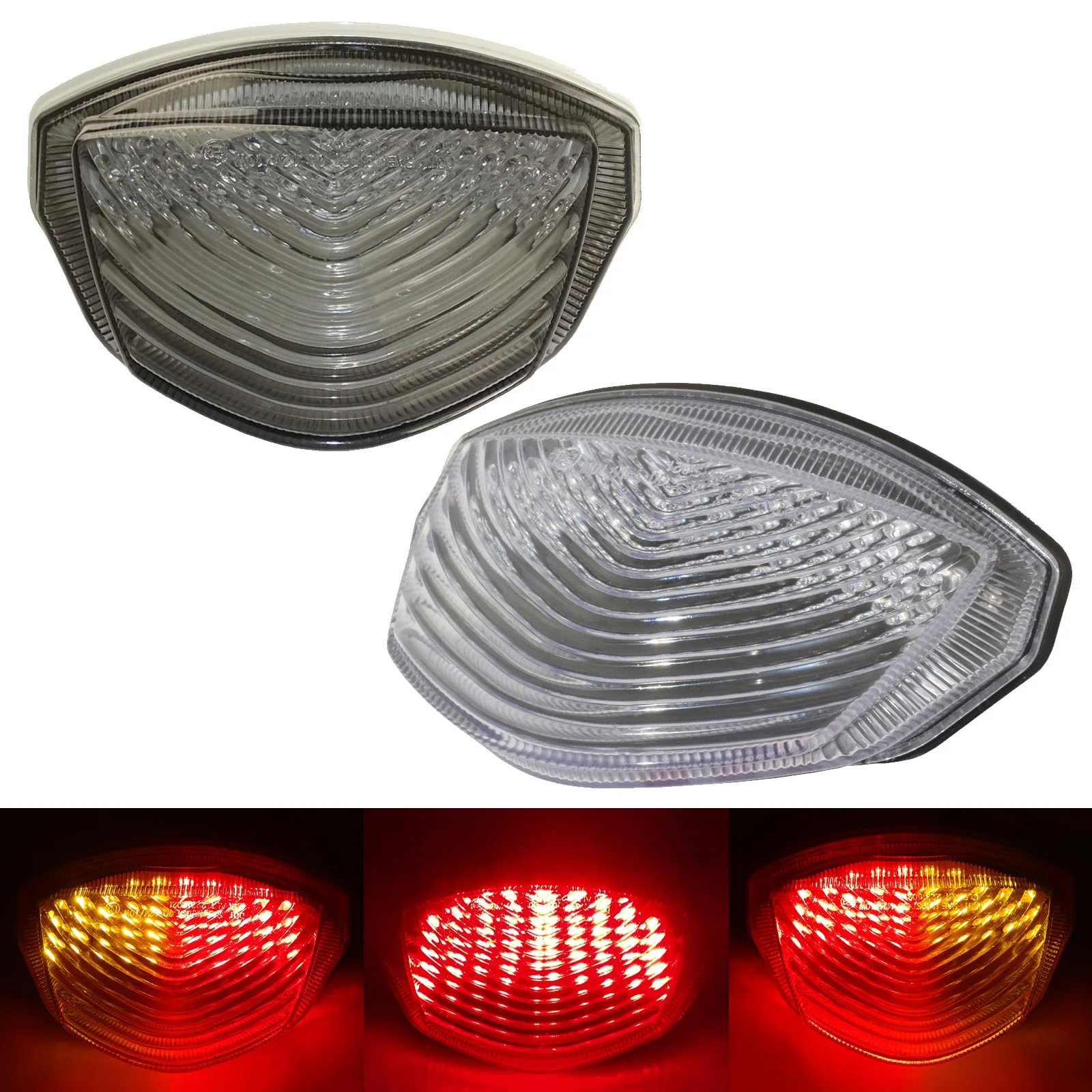 

waase E-Mark LED Integrated Taillight Brake Turn Signals Light For SUZUKI GSR 750 GSR750 2011 2012 2013 2014 2015 2016 2017 2018