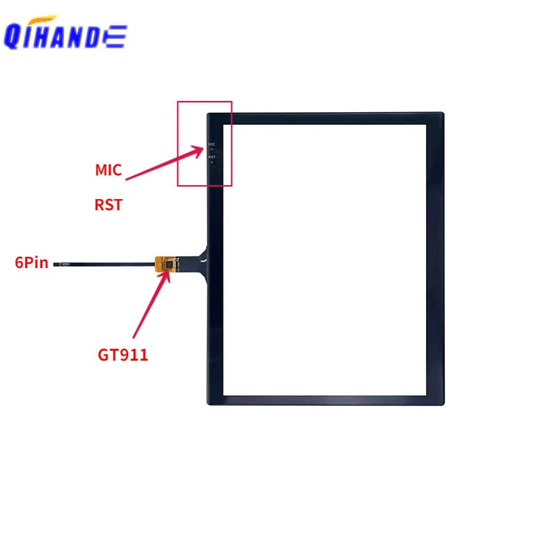 10.4 inch Universal SQ-PG1542-FPC-A1 Touch Screen Sensor