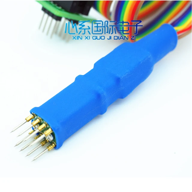 Dip8 In-Line Chips Szonda Huzal Légkondicionáló E-Négyzet Égő Gyűszű Olvasás És Írás A 8 Rugócsap 2,54 Mm-Es - Image 2