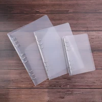 Creative transparent twill pp binder shell a6 a5 six-hole b5 nine-hole folder 2