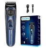 WAIKIL New Multi functional Men's Electric Hair clipper USB rechargeable portable hair clipper head hair and beard trimmer 6