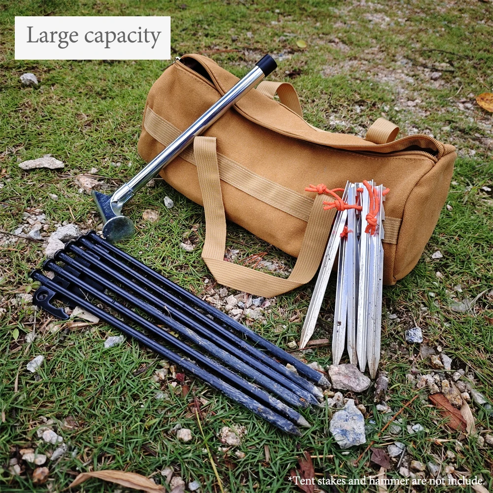Thickened Canvas Camping Tool Bag 6