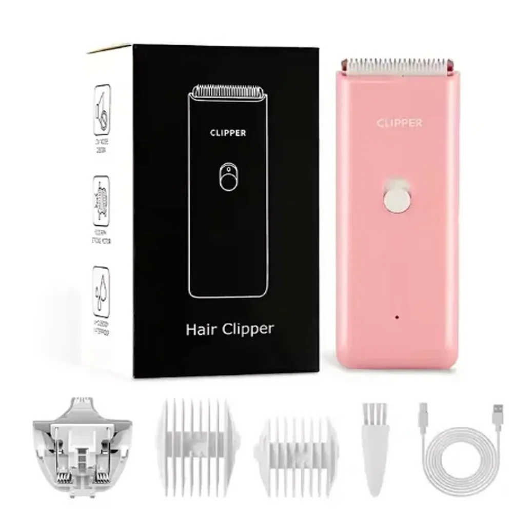 Dog Cat Home Hair Waterproof Clipper Portable Electric USB Rechargeable Pet Grooming Tools Low Noise Shaver Cordless Trimmer