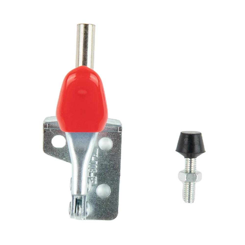 

1Pcs GH-301-AM 45kg Toggle Clamp Antislip Vertical Toggle Clamp For Quickly Holding Down Sheet Metal Or Circuit Boards