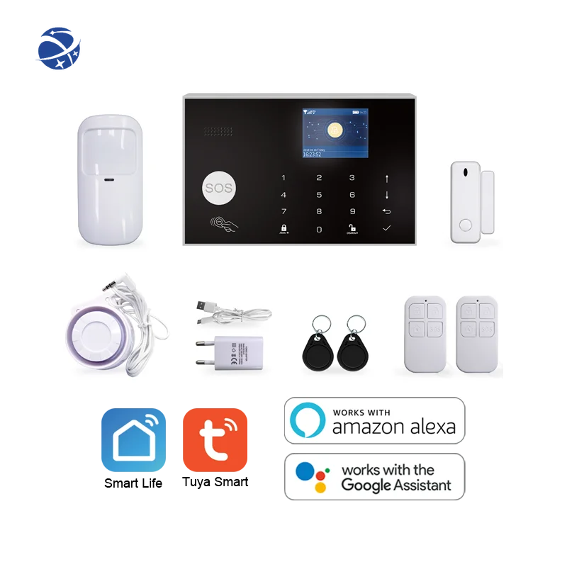 

YYHC DIY Tuya Smart Alarm System 4g With Wifi Cigarette Smoke Detector