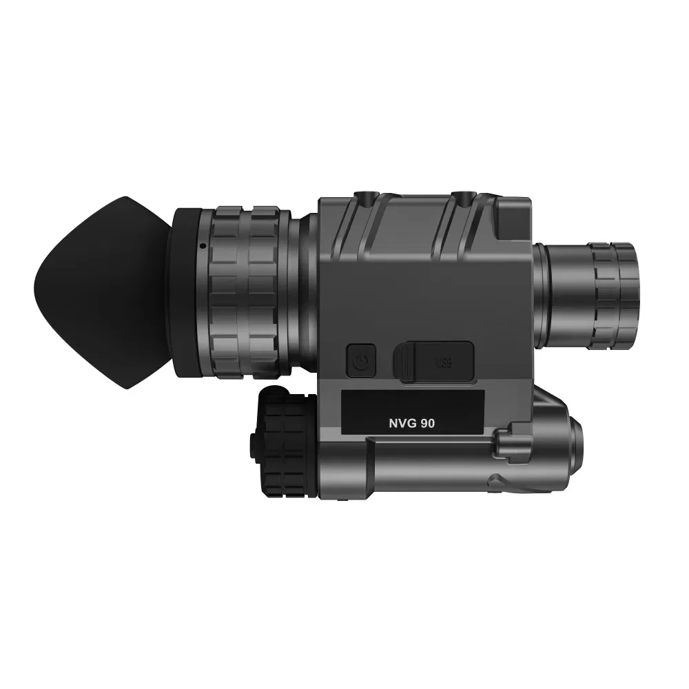 NVG90 1280X960 디지털 야간 투시경 헬멧 열화상 야간 투시경 단안경 (50Hz/100Hz) 사냥용