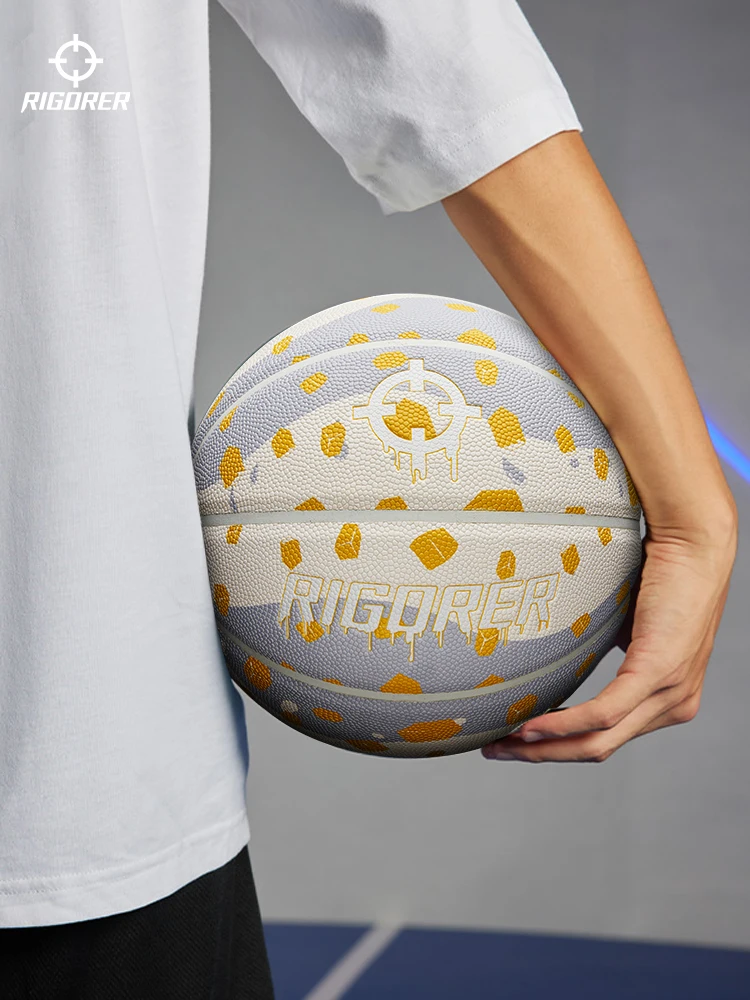 RIGORER Basketball No.7 Student Outdoor Training pelotas Professional Actual Wear-resistant Field Court basquet ball basquet