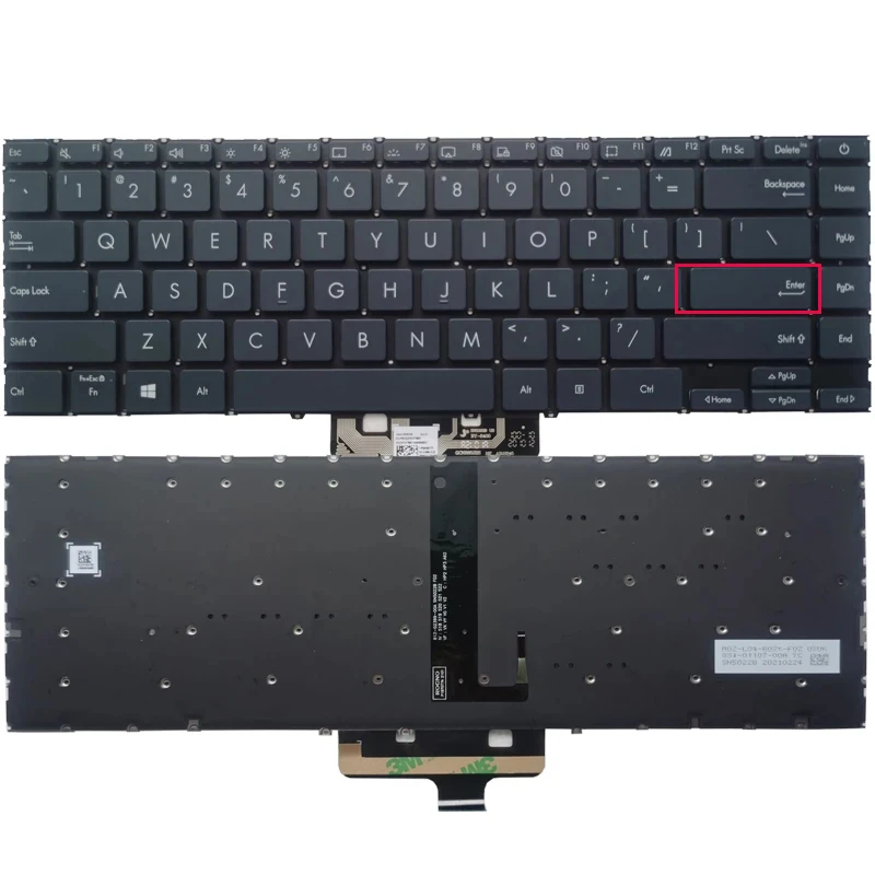 

Новый ноутбук для Asus Zenbook 14 Q407 Q407I Q407IQ Q407IQ-BR5N4 US с подсветкой клавиатуры