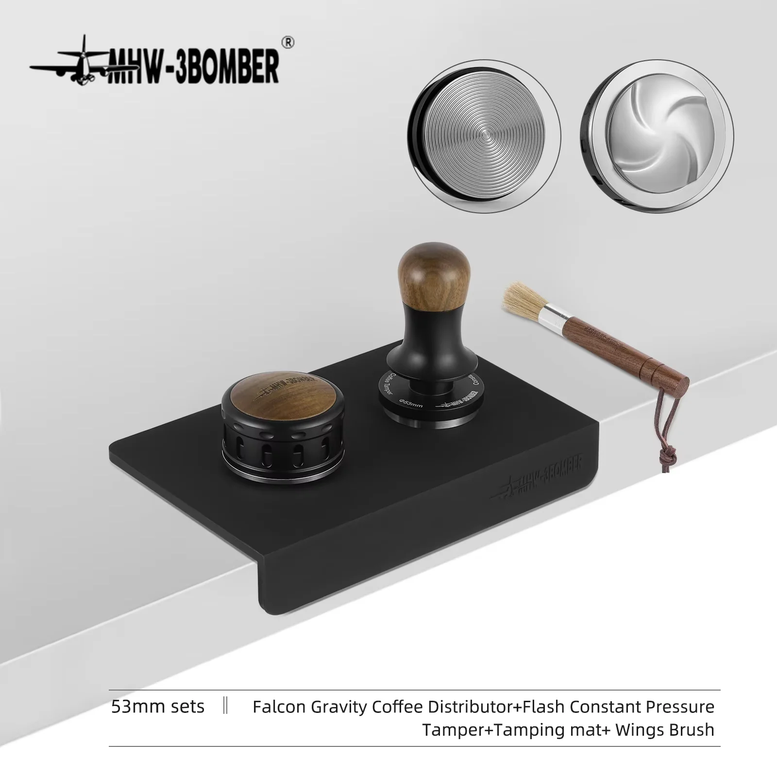 MHW-3BOMBER 51/53.35/58.35 مللي متر موزع القهوة ال...