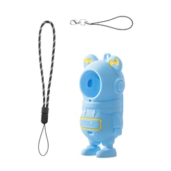 STARTRC PHOTO Silicone Cartoon Shockproof Protective Case with Hand Strap - Blue color