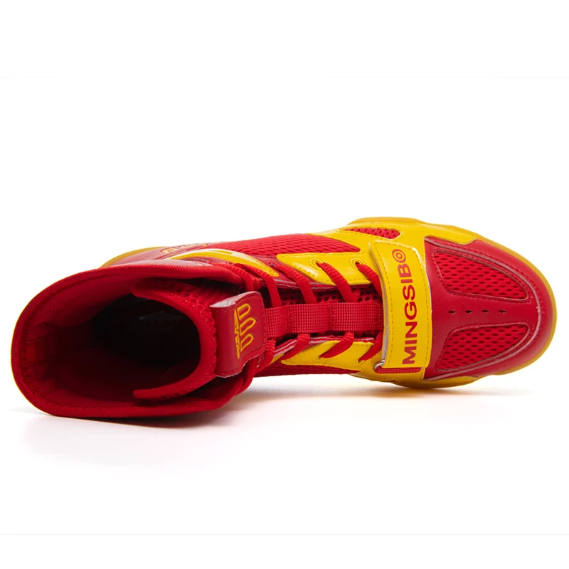 Oversized Children's Parent-child Boxing Shoes Wrestling Shoes Lightweight Breathable Non-slip Professional Boxing Shoes