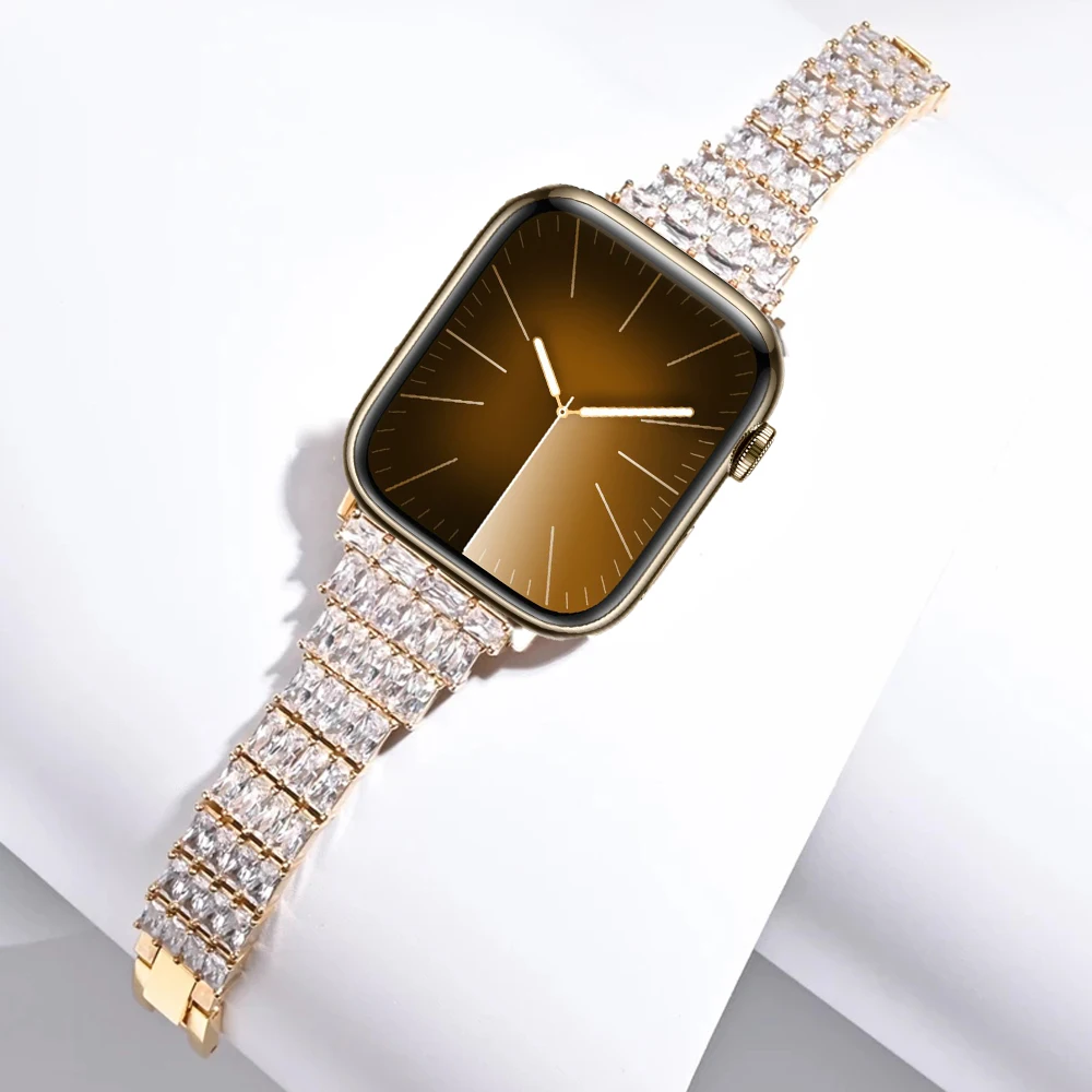 

Ремешок стальной для Apple Watch Series 9 8 7 6 41 мм 45 мм 38 40 мм 42 44 мм