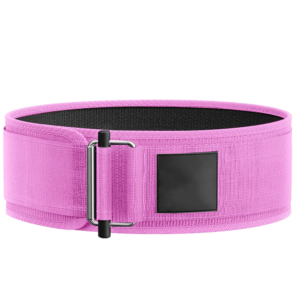pink lifting belt